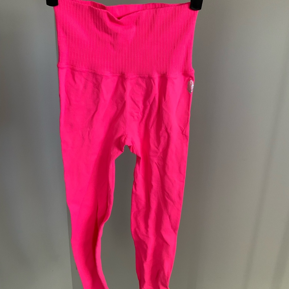 Free People Pink Leggings
